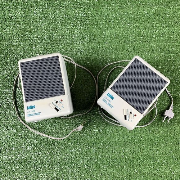Labtec CS-150 Computer Speakers - Tested/Works - Picture 1 of 11